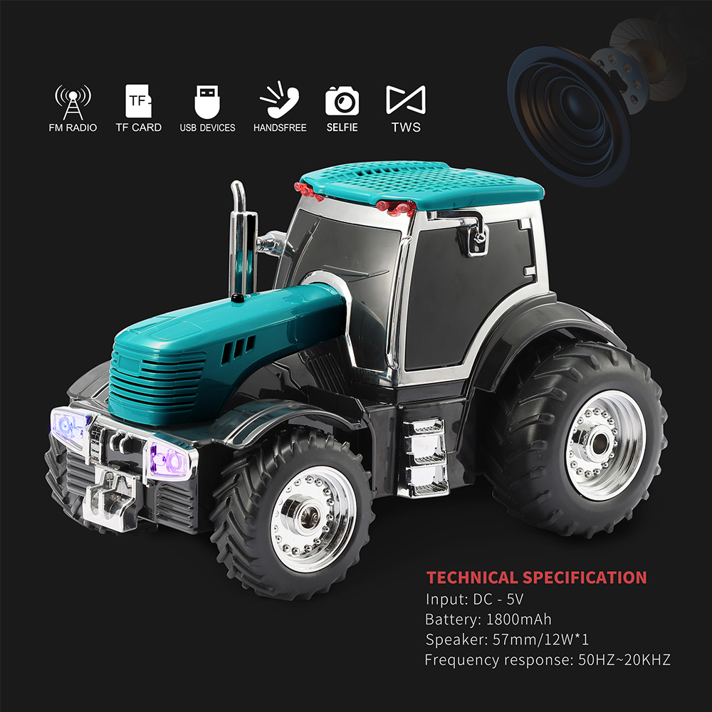 Głośnik Bluetooth w kształcie  – Farming Agriculture Video recenzja i cena